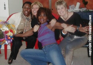 Miquel Brown, Angie Gold ,Viola, and Hazell Dean - Pride, Gran Canaria 2004